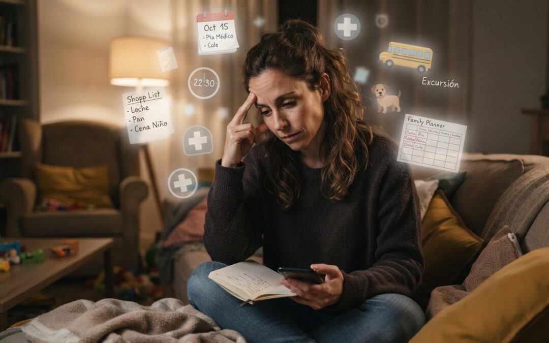 Carga mental en la pareja: El agotamiento invisible